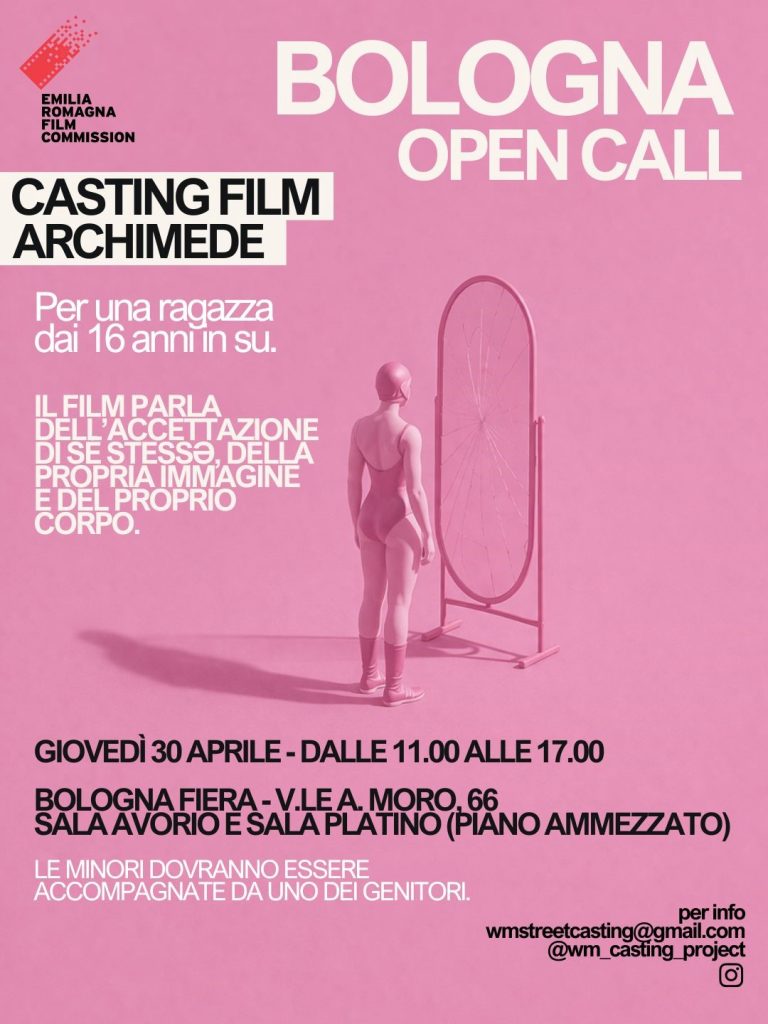 Casting Film Archimede Bologna 30 aprile